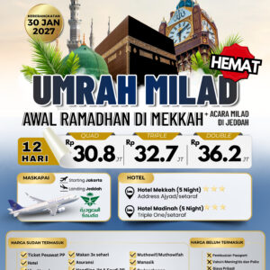 UMRAH MILAD 2027 (HEMAT)